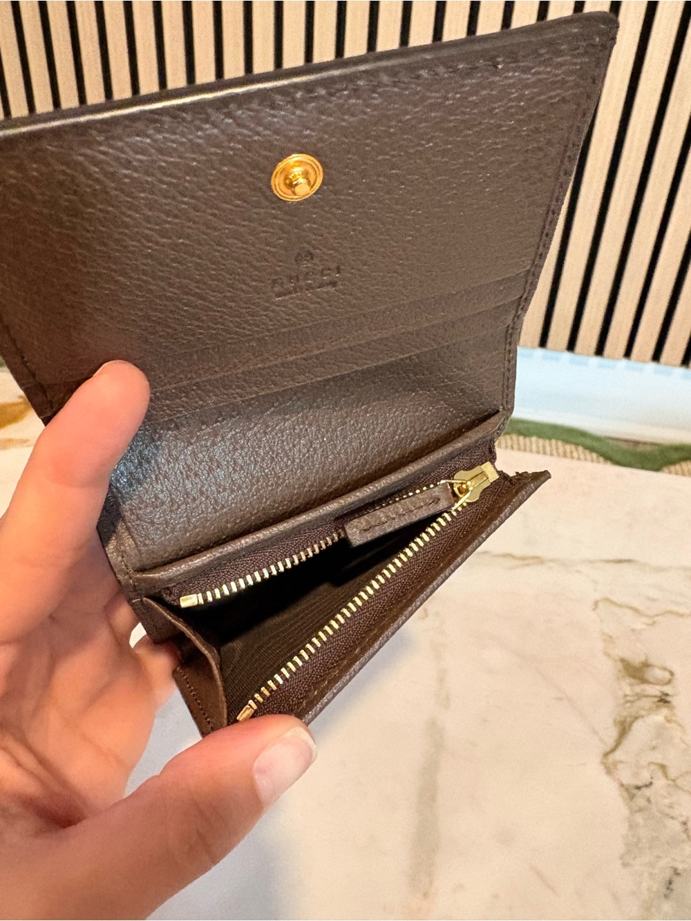 Gucci Ophidia GG Leather Wallet - Picture 7 of 9